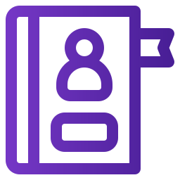 kontaktbuch icon