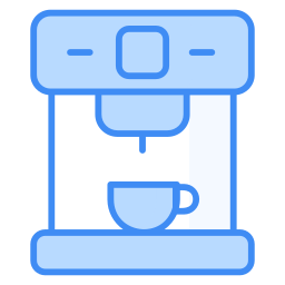 Coffee machine icon