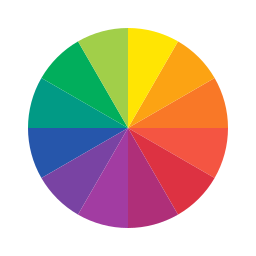 Color wheel icon