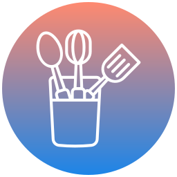 Kitchen utensil icon