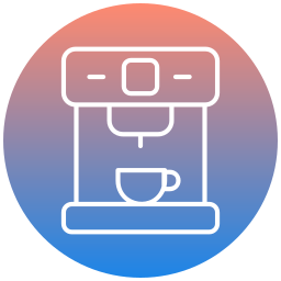 Coffee machine icon