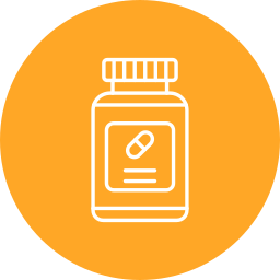 Pills bottle icon