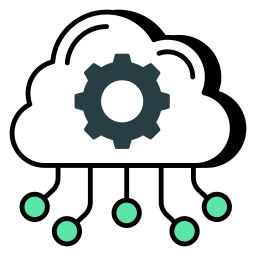 configuração de nuvem Ícone