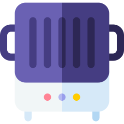 Electric grill icon