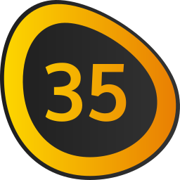 Thirty five icon