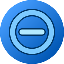 Minus button icon