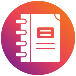 Spring notebook icon