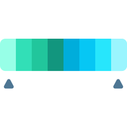 palette de couleurs Icône