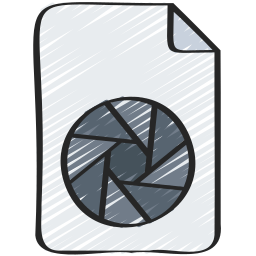 Raw file icon