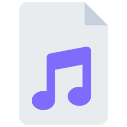 Music file icon