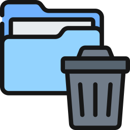 Delete folder icon