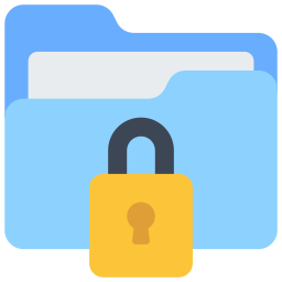 Locked folder icon