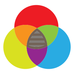 venn diagram icoon