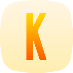 文字k icon