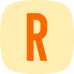 Letter r icon