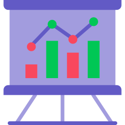 Presentation board icon