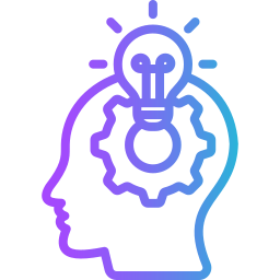 Human mind icon