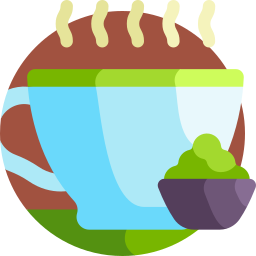 Matcha tea icon