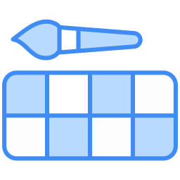 Paint palette icon