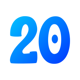 número 20 Ícone