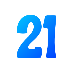 Number 21 icon