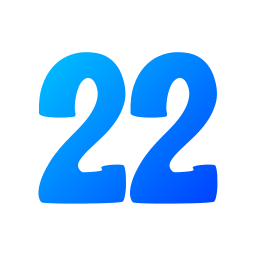 número 22 Ícone