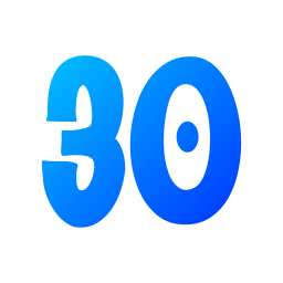 número 30 Ícone