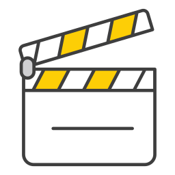 Clapperboard icon