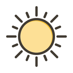 Sun icon