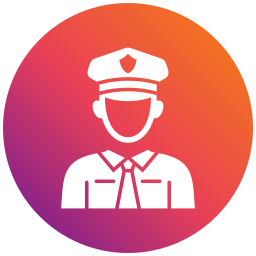 Security officer icon