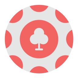 Poker chip icon