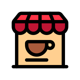 Coffee shop icon