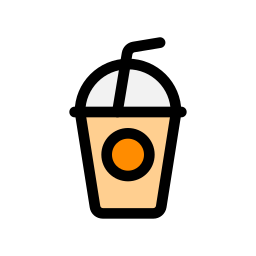 Iced coffee icon