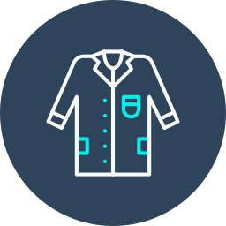 Lab coat icon