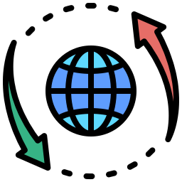 globalização Ícone