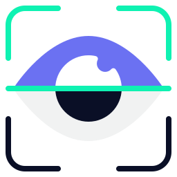 biometrischer zugang icon