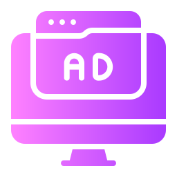 Online advertising icon