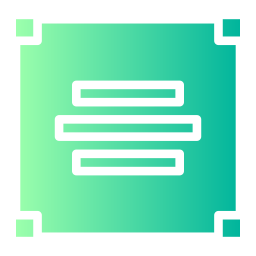 Center alignment icon