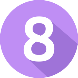 número 8 Ícone