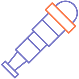 Телескоп иконка