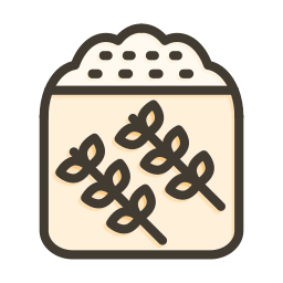 Wheat flour icon