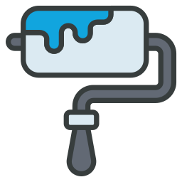 Paint roller icon