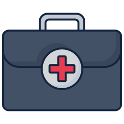 First aid kit icon