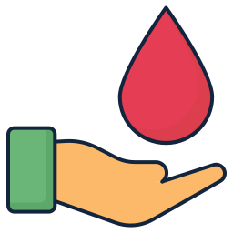 Blood drop icon