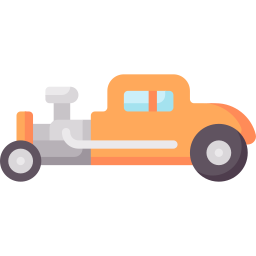 Hot rod icon