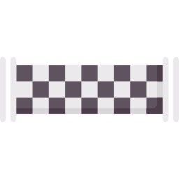 Finish line icon