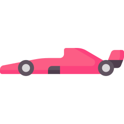 Open wheel car icon