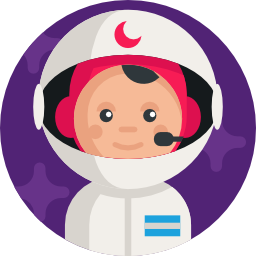 astronaut icoon