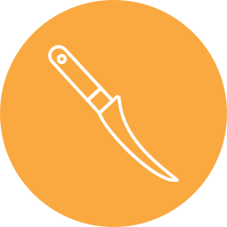 Boning knife icon