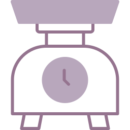 Kitchen scale icon